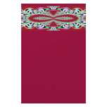 Red and Green Ribbon Stationery