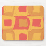 Red and Orange Grapefruit Cool Design Mouse Pad