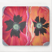 Red and Orange Mousepad mousepads