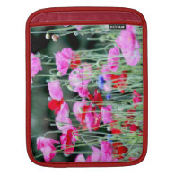 Red and Pink Poppies iPad Sleeve