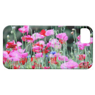 Red and Pink Poppies iPhone 5 Case