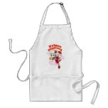 Red and Pink Poppycock aprons
