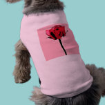 Red and Pink Rose Art pet clothing