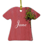Red And Pink Wedding Ivy Commemorative Ornaments