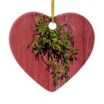 Red And Pink Wedding Ivy Heart Shape Commemorative