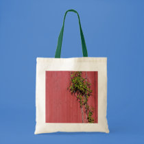 Red And Pink Wedding With Ivy Crafts & Shopping Tote Bags
