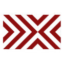 Red and White Chevrons