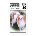 Red and White Chin postage