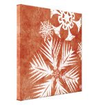 Red and White Christmas Snowflakes