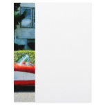 Red and White Corvette Convertible letterhead