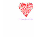 red and white heart dizzy in love t-shirts by TamarMag red and white heart dizzy in love t-shirts