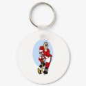 Red and White Hockey Player