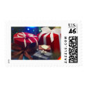 Red And White Holiday Gifts postage
