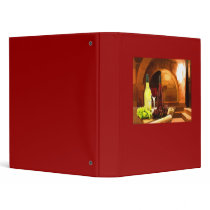 Red and White in the Cellar Binder
