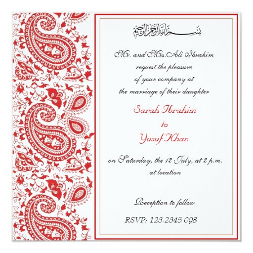 muslim wedding card templates and white muslim wedding card zazzle muslim wedding card templates and white muslim wedding card zazzle