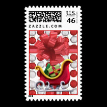 Red and White Ornaments stamps