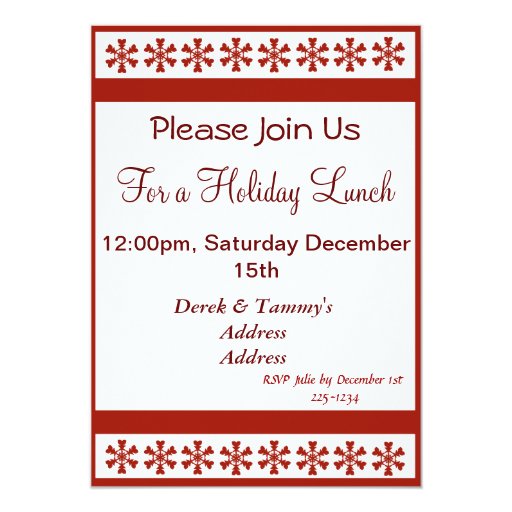 86+ Christmas Lunch Invitations, Christmas Lunch Announcements