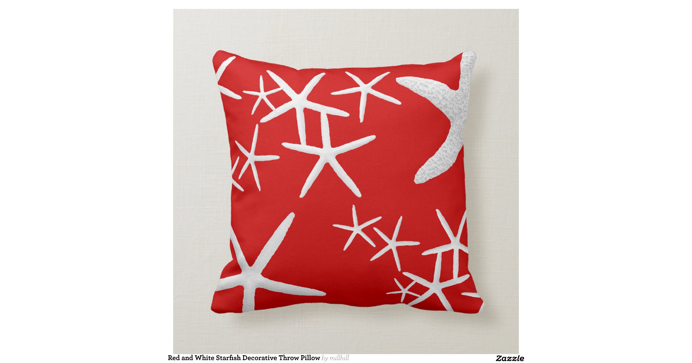 red_and_white_starfish_decorative_throw_pillow-ra6856b07e6f74046bf50c1ace8aae3e1_i5fqz_8byvr ...