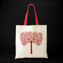 Red and White Tree bags