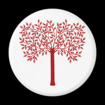 Red and White Tree magnets