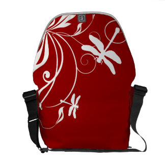 white and red bag