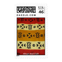 Red and Yellow African Mud Cloth STamp by AfricanChick Red and Yellow African Mud Cloth STamp