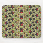 Red and Yellow Floral Mousepad mousepads