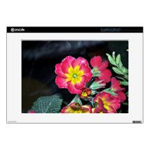Red and Yellow Flowers 15" Laptop Decal