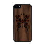 Red and Yellow Haida Spirit Butterfly Carved® Walnut iPhone 5 Case Red and Yellow Haida Spirit Butterfly Carved® Walnut iPhone 5 Case