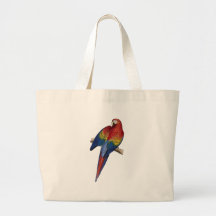 Red and Yellow Macaw Bag