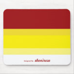 Red and Yellow Mousepad