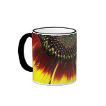 Red and Yellow Sunflower Mugs
