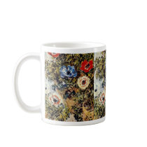 Red Anemones, Claude Monet flowers Mug