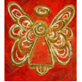 Red Angel Ornament
