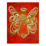 Red Angel Poster Print