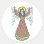 Red Angel Sticker