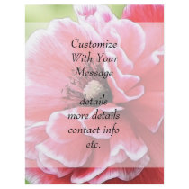 Red Angel's Choir Poppy Personalized Flyer