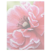 Red Angel's Choir Poppy Letterhead Template