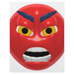 red angry smiley flyers