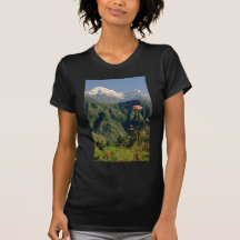 Red Annapurna South from Gangdrung, Himalayas flow T Shirts