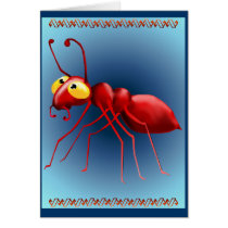 Red Ant Card by Lotacats Red Ant Card