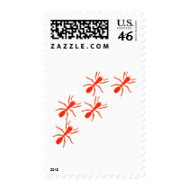 red ant trail postage