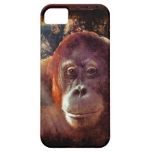 Red Ape Orangutan Wildlife Animal iPhone 5 Case