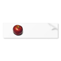 Red Apple Bumper Sticker