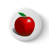 Red Apple Pin