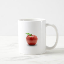 Red Apple Coffee Mug