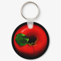 Red Apple Design keychains by elliel Red Apple Design keychains