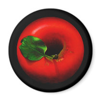 Red Apple Design magnets by elliel Red Apple Design magnets