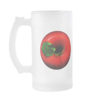 Red Apple Design mugs by elliel Red Apple Design mugs