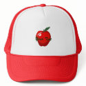 Red Apple Hat by HomegrownLove Red Apple Hat
